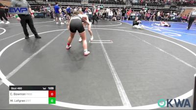 117 lbs Rr Rnd 3 - Cashlie Bowman, Prodigy Elite Wrestling vs Marah Lofgren, Standfast