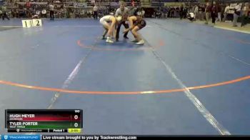 160 lbs Champ. Round 1 - Hugh Meyer, Dickinson vs Tyler Porter, West Fargo