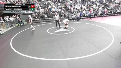 6A 157 lbs Cons. Round 2 - Oakley Hegstrom, Copper Hills vs Daniel Schraedel, Davis