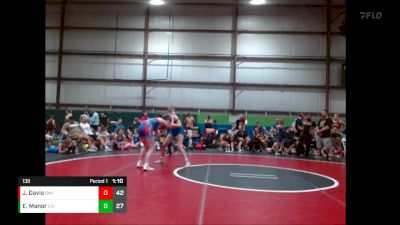 138 lbs Semis & 1st Wrestleback (8 Team) - Jacie Davis, Beast Mode vs Emily Manor, Cleveland Wrestling