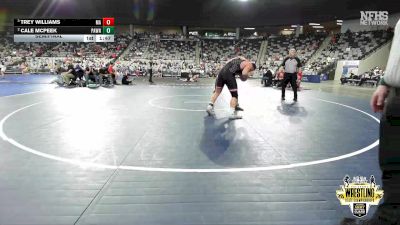 B3A-215 lbs Semifinal - Trey Williams, Mangum vs Cale Mcpeek, Pawnee