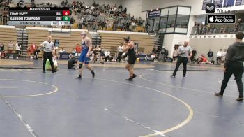 197 lbs Round Of 16 - Thad Huff, Bellarmine vs Karson Tompkins, Air Force