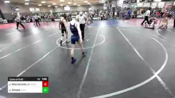 109 lbs Consi Of 8 #2 - Jesse Manzanares Jr., Pomona Elite vs Jackson Stoops, Bear Claw