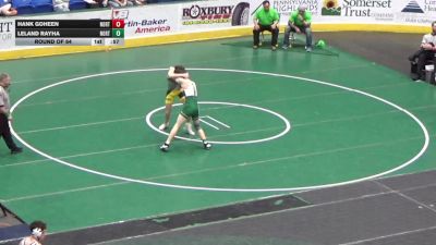 157 lbs Round Of 64 - Hank Goheen, North Allegheny vs Leland Rayha, North Star