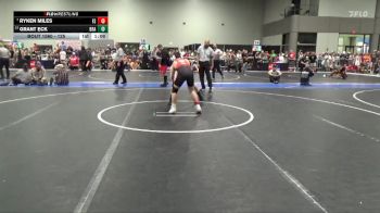 125 lbs Cons. Round 1 - Ryken Miles, Fort Scott vs Grant Eck, Brawlers