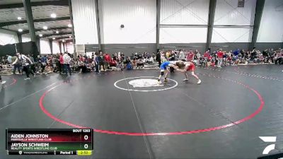 120-126 lbs Cons. Semi - Aiden Johnston, Marysville Wrestling Club vs Jayson Schweim, Reality Sports Wrestling Club