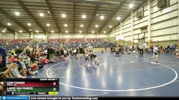 74 lbs Champ Round 1 (16 Team) - Laker Nau Rarick, Westlake vs Liam Chavez, Stout