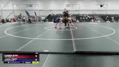 106 lbs Round 1 (8 Team) - Camden Rugg, Wisconsin vs Cason Craft, Oklahoma Blue