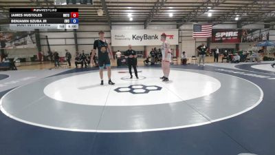 130 kg Cons. Semis - James Hustoles, NMU-National Training Center vs Benjamin Szuba Jr, Southwest Wrestling Club