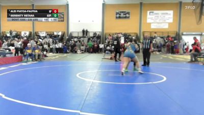 235 lbs Semifinal - Alei Fiatoa-Fautua, North Providence vs Serenity Retana, Hope