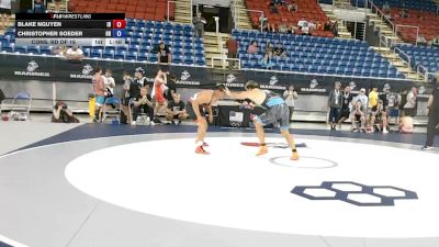 215 lbs Cons. Rd Of 16 - Blake Nguyen, Idaho vs Christopher Soeder, Ohio
