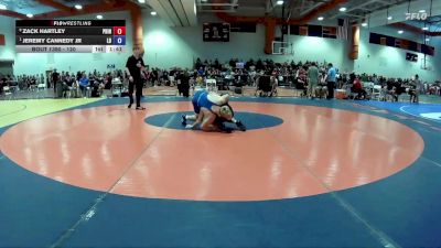 120 lbs Cons. Round 5 - Zack Hartley, Impact Wrestling Academy vs Jeremy Cannedy Jr, Legacy Dragons