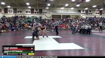 160 lbs 11th Place Match - Angello Wittenburg, Denver vs Colby Jennings, Algona