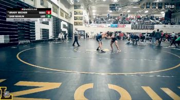 165 lbs Quarterfinal - Brady Becker, Parkway Central vs Sam Manlin, Ladue Horton Watkins