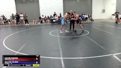 187 lbs Placement Matches (8 Team) - Jacob Endzel, Maryland vs Sultan Olzha, Florida