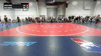 100 lbs Rr Rnd 1 - Aiden Meza, Guerrilla Wrestling Academy MS vs Kian Green, RWA Black MS