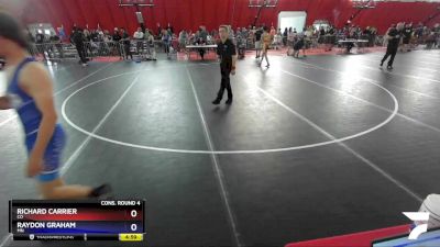 120 lbs Cons. Round 4 - Richard Carrier, CO vs Raydon Graham, MN