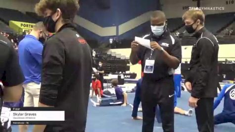 Skylar Graves - Floor, Dauntless Athletics - 2021 USA Gymnastics Development Program National Championships