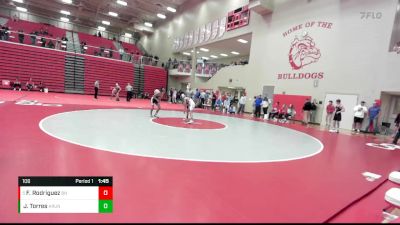 106 lbs Quarterfinal - Francisco Rodriguez, Bishop Noll vs Jaden Torres, Arrowhead Union