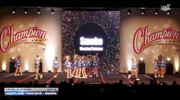 Maryland Twisters - Smoke [2025 L4 Junior Day 2] 2025 Champion Cheer and Dance Grand Nationals