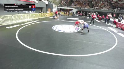 132 lbs Cons. Sub-rd Of 32 - Charlie Coyne, Rough House Wrestling vs Jeovanni Guerrero