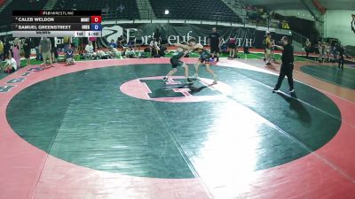 106 lbs Semis - Caleb Weldon, Montana vs Samuel Greenstreet, Oregon