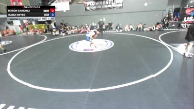 105 lbs Jayson Sanchez, MDWA - Mount Diablo Wrestling Association vs Isaiah Reyes, KCWA - Kern County Wrestling Association
