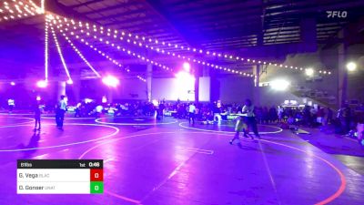 61 lbs Consi Of 8 #1 - Gustavo Vega, Black Flag Wr Ac vs Darrell Gonser, Unattached