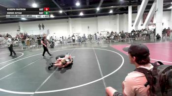 130 lbs Semifinal - Joseph Watson, Northern Arizona Grapplers vs Derek Kiyan, Mantanona TC