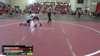 65 lbs Champ. Round 1 - Thomas Galloway, Alpha Elite vs Thomas Derrenbacher, Gulf Coast Wrestling Club