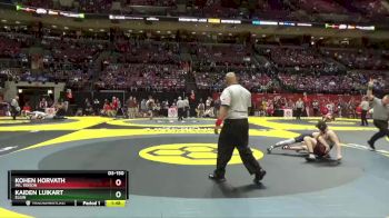 D3-150 lbs Champ. Round 1 - Kohen Horvath, Mil. Edison vs Kaiden Luikart, Elgin