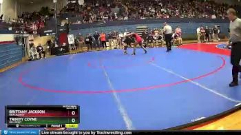 138 lbs Semifinal - Trinity Coyne, Bellmont vs Brittany Jackson, New Albany