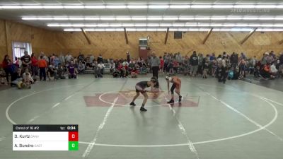 Consi Of 16 #2 - Daniel Kurtz, Danville vs Andrew Bundro, Easton