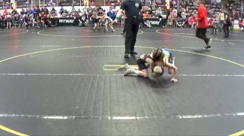 58 lbs Cons. Round 2 - John Hill, Wildcat WC - Lakeview vs Gavyn Buzanowski, L`Anse Creuse WC