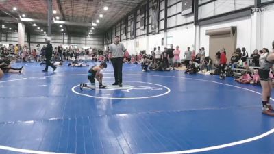 80 lbs Round 1 (6 Team) - Wolfie Strobl, DARKHORSE vs Zack Bednarczyk, MIDLOTHIAN MINERS WRESTLING CLUB