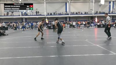 157 lbs Round Of 32 - Steven Villalobos, Bellarmine vs Dominic Frontino, Brown