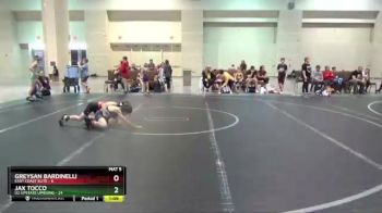 68 lbs Round 5 (6 Team) - Greysan Bardinelli, East Coast Elite vs Jax Tocco, U2 Upstate Uprising