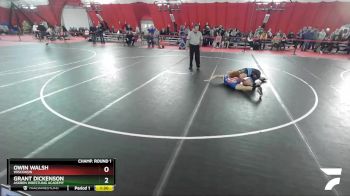 145 lbs Champ. Round 1 - Owin Walsh, Wisconsin vs Grant Dickenson, Askren Wrestling Academy