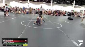 56 lbs Round 7 (8 Team) - Arman Bassiri, Mat Troopers vs James Peacock, Team Revolution