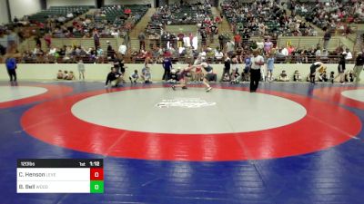 120 lbs Round Of 16 - Cole Henson, Level Up Wrestling Center vs Bryce Bell, Woodland Wrestling