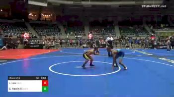 101 lbs Consolation - Logan Lau, Golden Back vs Gerald Harris Iii, Hurricane