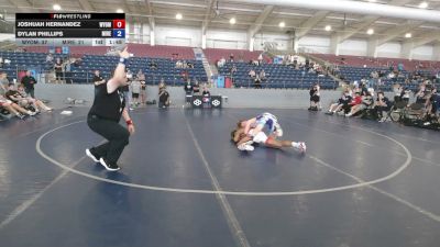 120 lbs Joshuah Hernandez, Wyoming vs Dylan Phillips, Michigan Red