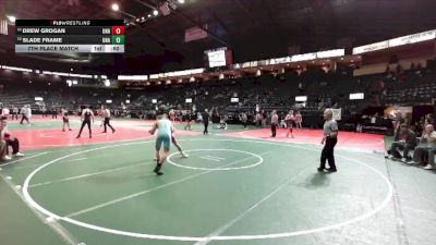 146 lbs 7th Place Match - Slade Frame, Unattached vs Drew Grogan, Unattached