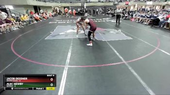 138 lbs Semis & 1st Wrestleback (8 Team) - Jacob Dessner, Dover Eyota vs Alec Newby, Bemidji