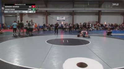 126 lbs Round Of 16 - Edward George, Seagull Wrestling Club vs Adam Khan, St. Anthony's