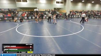 110 lbs Cons. Round 2 - Carter Harris, OK vs Drew Anderson, IA