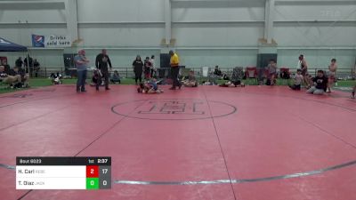 70 lbs Pools - Hunter Carl, Rebellion vs Tanner Diaz, Jacket W.C.