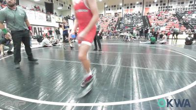112 lbs Quarterfinal - Rylan Jenkins, Fort Gibson Youth Wrestling vs Johan Rodriguez, Tulsa Blue T Panthers