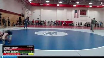 113 lbs Cons. Round 4 - Wesley Murphy, North Putnam vs Joshua Kauzlick, Noblesville Wrestling Club