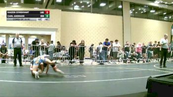 132 lbs Consi Of 16 #2 - Kaizen Stirdivant, Lancer WC vs Carl Andrade, Iron Forge WC